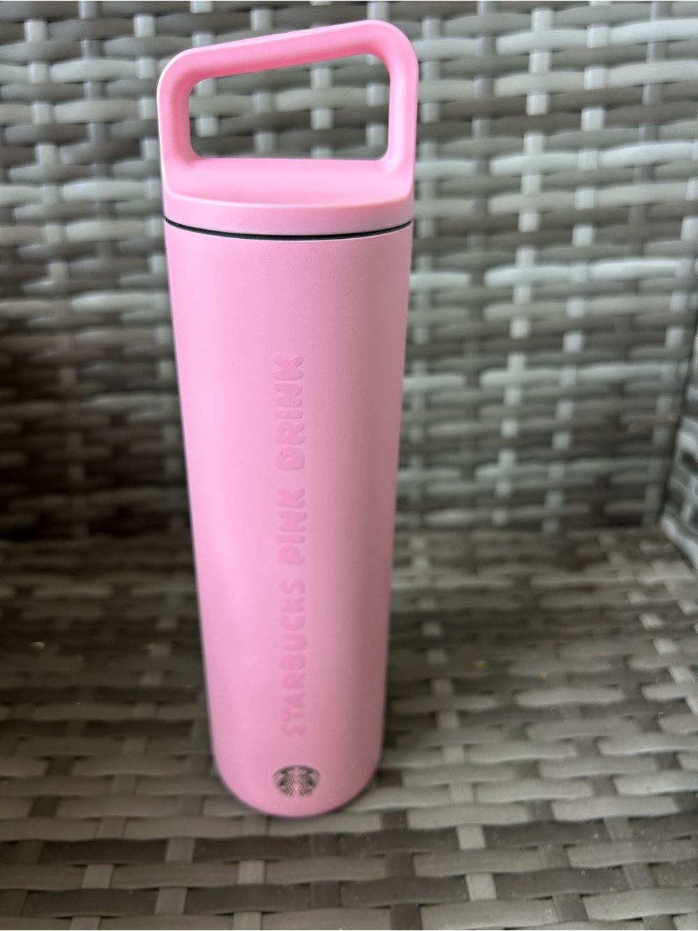 Starbucks Pink Slim Handle Tumbler
